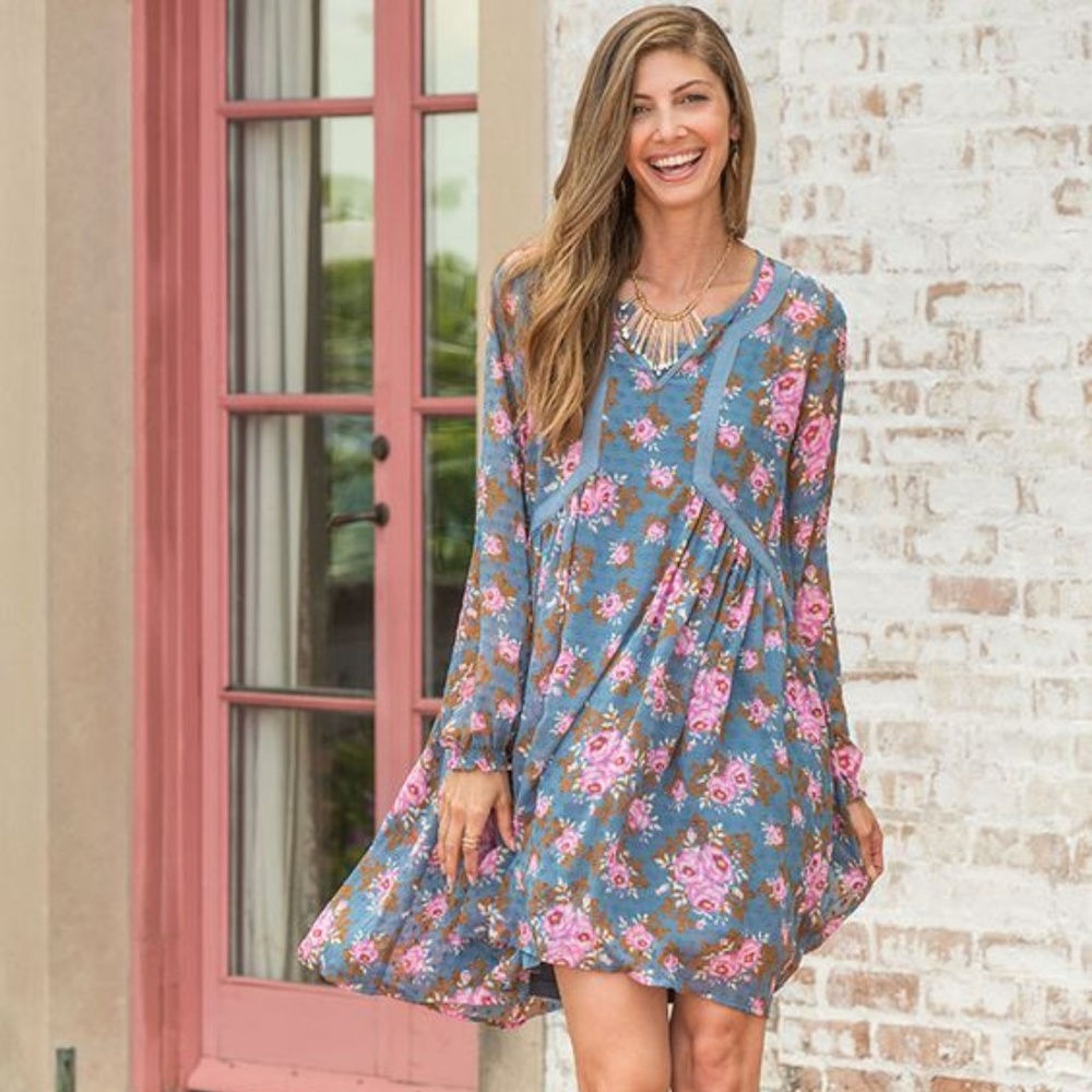 Matilda Jane To The Nines Prairie Dress Small EUC